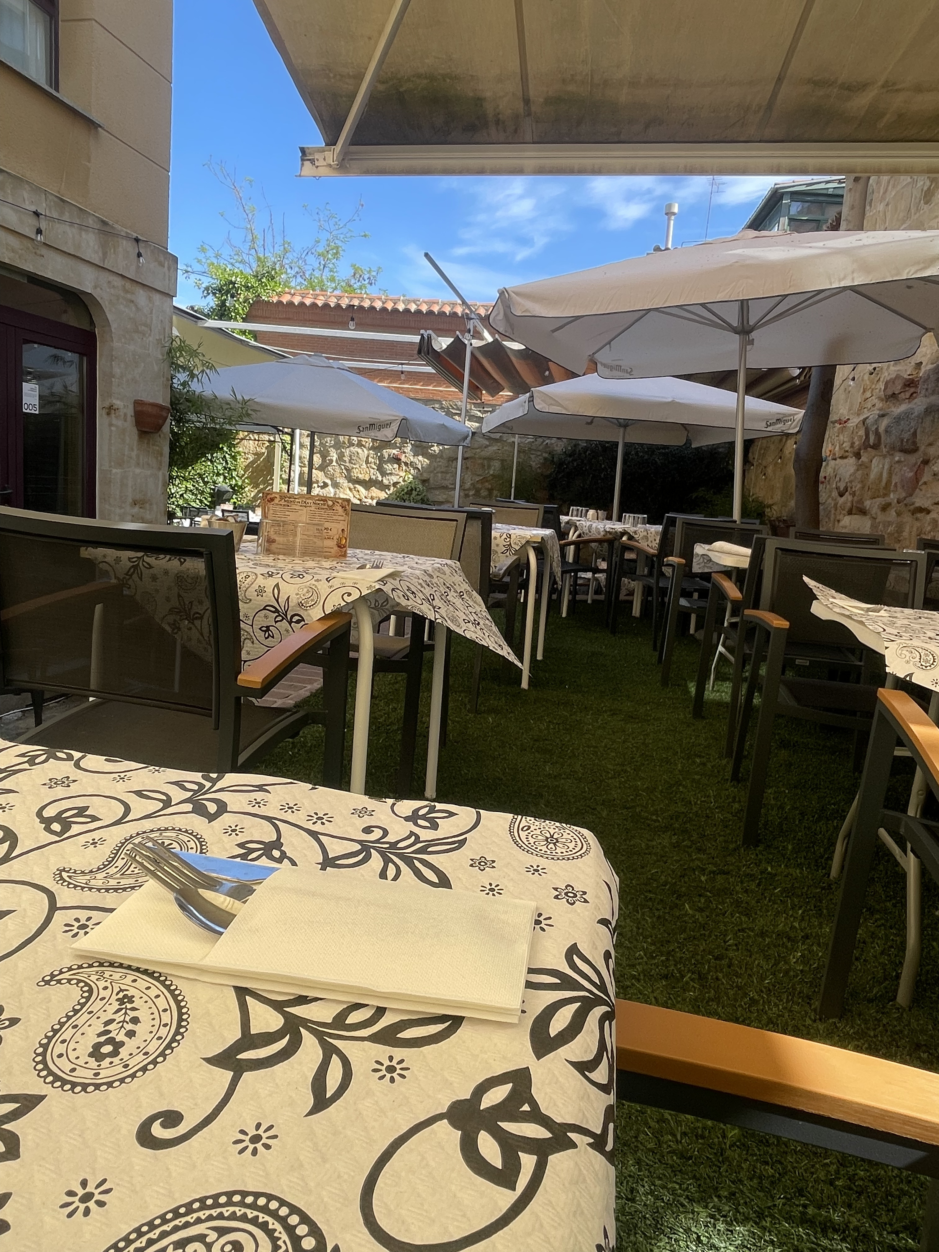 Patio interior